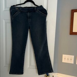 DKNY Classic Blue Women's capri Jeans